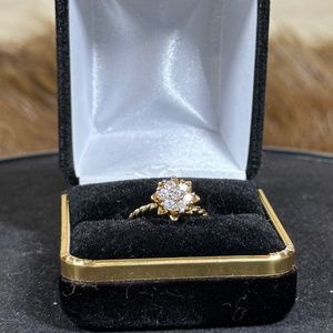 Gold Diamond Ring